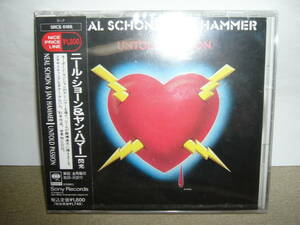 名手Colin Hodgkinson参加　フュージョン/プログレ系HRの名盤　Neal Schon & Jan Hammer 大傑作1st「Untold Passion」国内盤未開封新品。