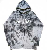 【訳あり】試着のみ CHALLENGER チャレンジャー TIE-DYE PRINTED HOODIE 大きめS タグ付 メンズ タイダイ ロゴ パーカー SMALL_画像1