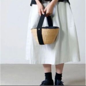 MUUN×Lin francais d'antanのコラボかごバッグ