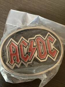 0607-007 正規輸入品 AC/DC エーシーディーシー メタルバンド ロックバンド バックル