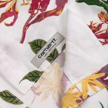 CARHARTT カーハート wip hawaiian floral ハワイアン シャツ フローラル S アロハシャツ SHIRT HAWAII シャツ 花柄 アロハ 新品 送料無料_画像3