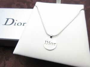 【極上美品】綺麗★ Christian Dior ネックレス ロゴ クリスチャン ディオール ヴィンテージ アクセサリー レディース 結婚式 レア n-n15