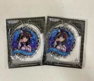 2 piece set The Idol Master sinterela girls clear charm .. writing .