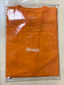 Devilock Logo Tee Orange XL New Devilock T-shirt short sleeves new goods unused regular goods 90 period brand . ratio .Palmstore 7STARS DESIGN