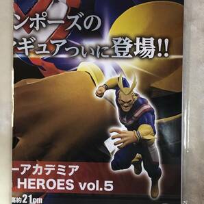 僕のヒーローアカデミア THE AMAZING HEROES vol.5 オールマイト 販促ポスターのみ 非売品の画像1