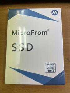 新品未使用_Microfrom 2280 SSD256GB＿M.2送料無料 保証期間３ケ月