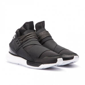 箱付 新品 adidas Y-3 QASA HIGH Black 27cm スニーカー の画像1