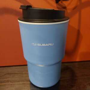  not for sale! beautiful light blue Novelty unused Subaru tumbler SUBARU