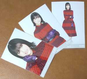 乃木坂46 林瑠奈 レトロドレス Web限定 生写真 3種 2021.May-Ⅱ コンプ