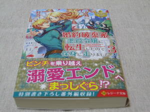 婚約破棄系悪役令嬢に転生したので、保身に走りました。　３　【灯乃】　初版・帯付き