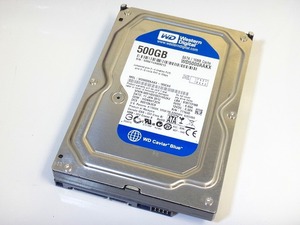 T50G046●【検査済】中古ハードディスク Western Degital WD5000AAKX 500GB SATA 3.5インチ