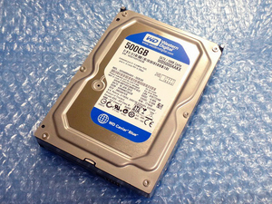 T50G061●【検査済】中古ハードディスク Western Degital WD5000AAKX 500GB SATA 3.5インチ