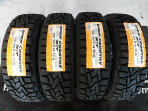 ◆新品! 4本set TOYO OPEN COUNTRY RT R/T オープンカントリー 155/65R14 75Q 軽自動車 ウェイク/ピクシスメガ/スペーシアギア他