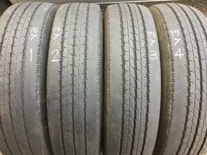 459☆4本 2016年製 205/80R17.5 120/118L LT TOYO DELVEX M134