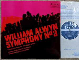 英Lyrita SRCS63◆ウィリアム・オルウィン:交響曲第3番-ロンドン・フィルハーモニー管弦楽団