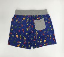 新品 op レディース リバーシブル ウォークショーツ 柄 パンツ ボトムス　ショートパンツ オーシャンパシフィック Ocean Pacific ブルーL_画像2