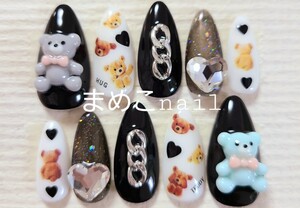 量産型×くまさんネイルチップ