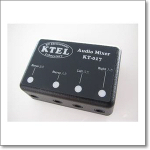 ケテル KT017-GL （KT017GL） KT019、FTM-10シリーズ用オーディオミキサー
