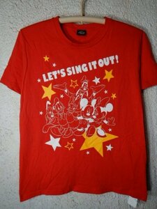 to2983　DISNEY　ディズニー　イナズマ　ロック　フェス　2014年　コラボ　半袖　tシャツ　人気　送料格安