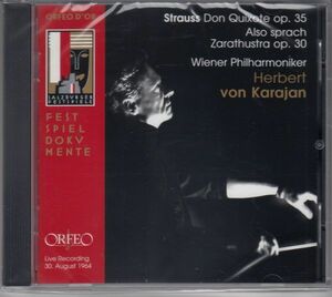 [CD/Orfeo]R.シュトラウス:交響詩「ドン・キホーテ」Op.35他/P.フルニエ(vc)&H.v.カラヤン&ウィーン・フィルハーモニー管弦楽団 1964.8.30