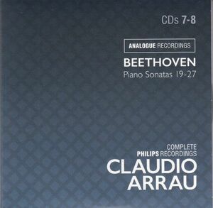 [2CD/Decca]ベートーヴェン:ピアノ・ソナタ第19-27番/C.アラウ(p) 1963-1966