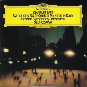 [CD/Dg]アイヴズ:交響曲第4番他/J.ローゼン(p)&小澤征爾&ボストン交響楽団 1976他