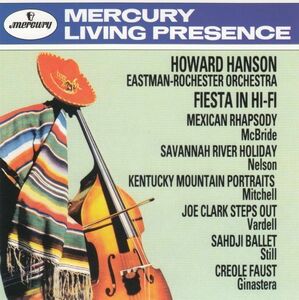 [CD/Mercury]W.G.スティル:バレエ「サーディ」他/H.ハンソン&イーストマン＝ロチェスター管弦楽団 1959.10他