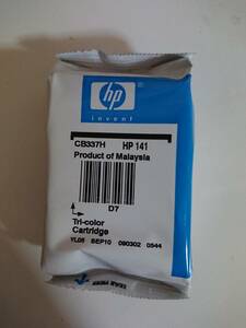 HP original ink 141 color expiration of a term 