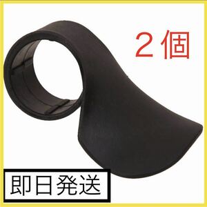 2個 セット　スロットル アシスト アクセル 補助 バイク用品 全車種 黒 ブラック