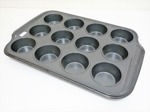 Baker's Secret マフィンパン 12cup 型 お菓子作りに 調理器具 小物入れに 収納 インテリア ディスプレイ キッチン雑貨