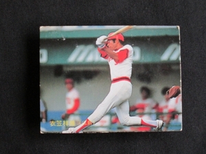 カルビー プロ野球カード 1987 _007　衣笠祥雄　広島