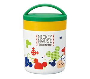新品、未開封スケーター ミッキー 保温保冷デリカポット 300ml ミツマルポップカラー 1個 保温スープジャー