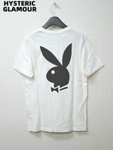 S 新品【HYSTERIC GLAMOUR×PLAYBOY APRIL 1996 COVER pt T-SHIRT No. 12181CT04200 プレイボーイ x ヒステリックグラマー Tシャツ】_画像4