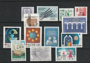 フィンランド 1984 未使用 まとめ 外国切手 