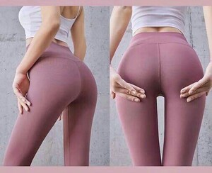 ヨガパンツ女修身弾力高腰ズボン提臀トレーニングパンツサイズ ピック