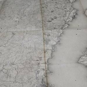  古地図  京都東北部 地図 資料 46×57cm  明治42年測量  大正5年印刷 書き込みの画像2