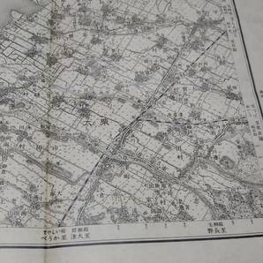  古地図  京都東北部 地図 資料 46×57cm  明治42年測量  大正5年印刷 書き込みの画像5