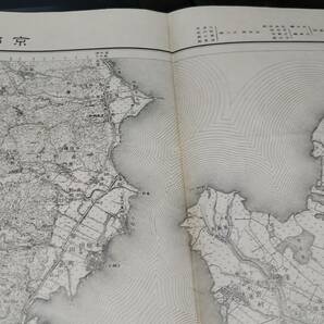  古地図  京都東北部 地図 資料 46×57cm  明治42年測量  大正5年印刷 書き込みの画像6