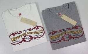 【トロフィークロージング】 15周年ワークロゴ プリントTシャツ TROPHY CLOTHING TR21SS-210 日本製