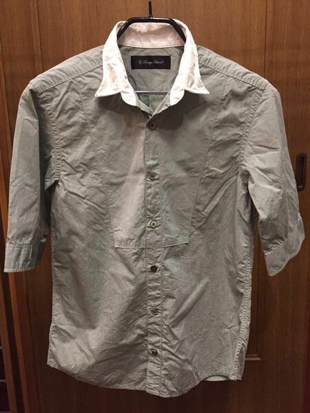 Lounge Lizard ラウンジリザード 7分袖シャツ size1 ／ 半袖シャツ オープンカラーシャツ