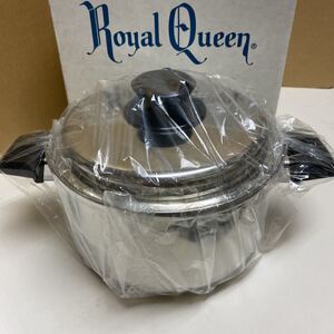 ロイヤルクイーン IH対応品 4コート蓋付き 新品未使用保管品