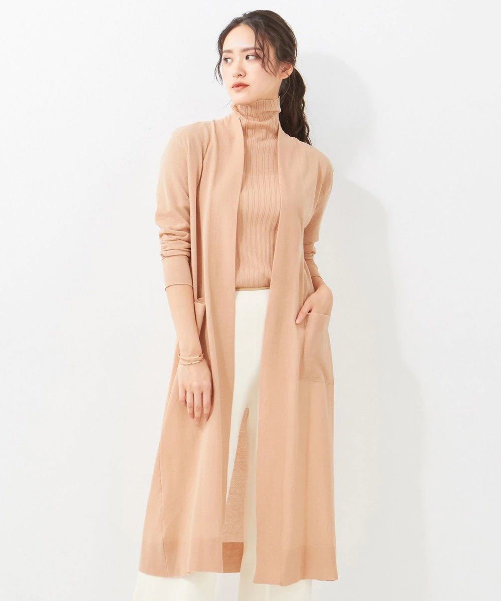 直販新品 22ss 美品□BEIGE ベイジ□TARTASタルタ ニットロング