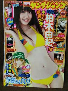 週刊ヤングジャンプ 2011年No.8 グラビア切り抜き 柏木由紀 竹富聖花