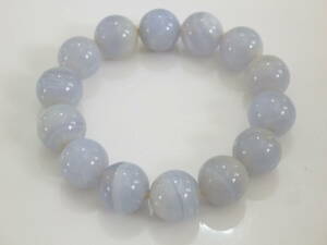  blue race ake-do large sphere 13 millimeter bracele natural stone Power Stone healing energy 