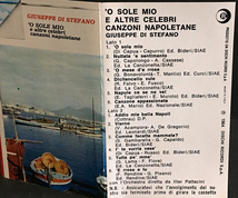 カセットテープ［ジュゼッペ・ディ・ステファーノ Giuseppe di Stefano／'O Sole Mio E Altre Celebri Canzoni Napoletane］伊_画像4