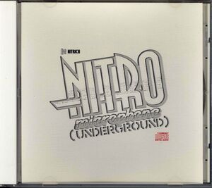 21114 中古CD ◆ ニトロ★NITRO microphone (UNDERGROUND) DJ WATARAI 数量限定発売