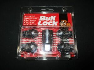 ■ホイール ロックナット Bull Lock M12 x P1.5 新品未使用 601-17 メッキ 盗難防止 トヨタ ミツビシ ホンダ マツダ イスズ ダイハツ■