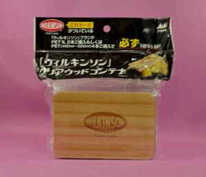 【新品未開封品】アサヒ　「ウィルキンソン」クリアウッドコンテナ