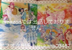 映画 ドキドキ! プリキュア マナ結婚!!?　両面 ポスター　 キュアハート ソード ダイヤモンド ロゼッタ エース　 2013年 付録