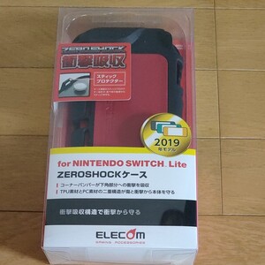 Switch Lite ZEROSHOCKカバー ニンテンドー スイッチライト ゼロショック┃GM-NSLZERORD エレコム